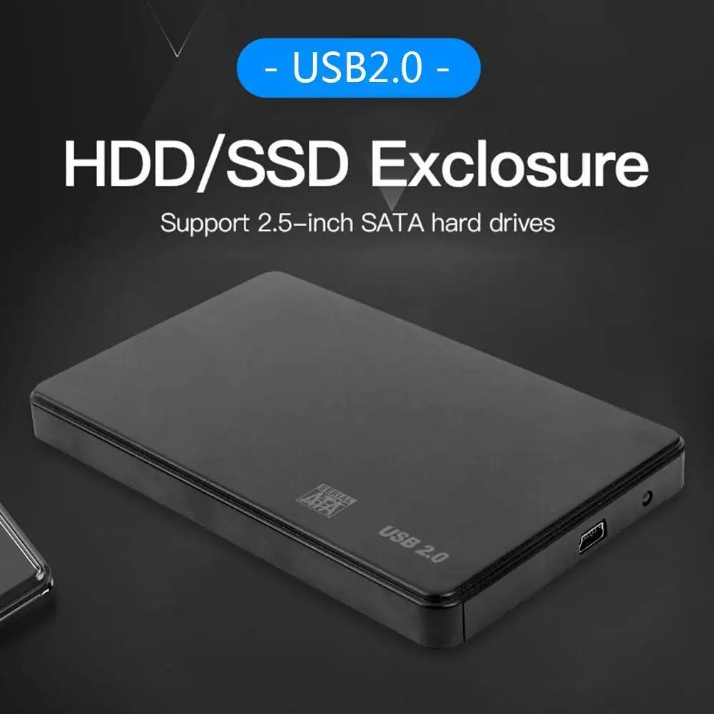 SATA SSD HDD , öƽ USB 2.0/3.0 Ŭ, ܺ  ڽ, 2.5 ġ